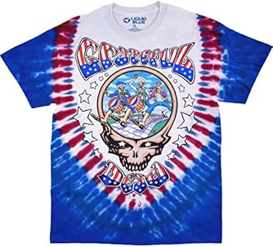 LIQUID BLUE 94年　tシャツ グレートランド　greatland Liquid Blue Padrão masculino Grateful Revolutionary Dead USA SYF